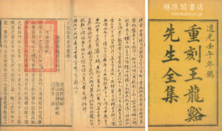 王龍谿先生全集 二十巻