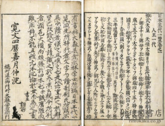 日本王代一覧