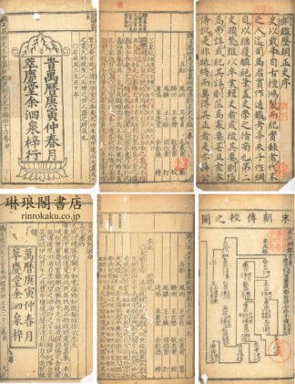 鐫王鳳洲先生会纂綱鑑歴朝正史全編 四十六巻(存四十三巻) 続宋元綱鑑正史二十三巻